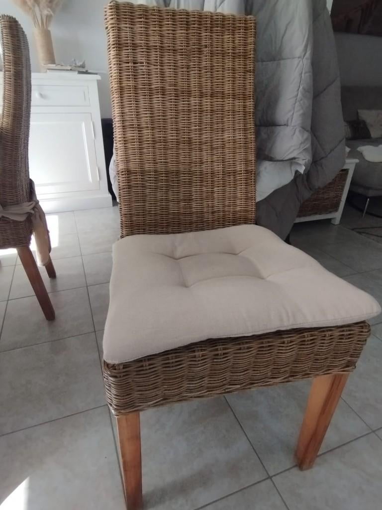 Chaise, Maison & Meubles, Osier ou Rotin, Autres couleurs, Enlèvement, Cinq, Six Chaises ou plus