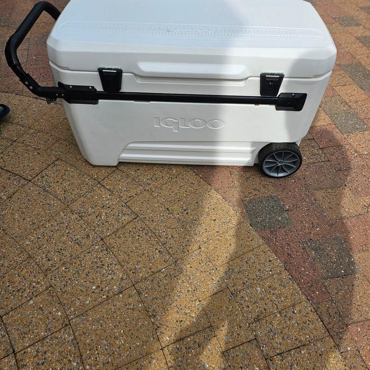 koelbox met wielen merk Igloo 104 LITER, Caravans en Kamperen, Koelboxen, Koelbox, Ophalen