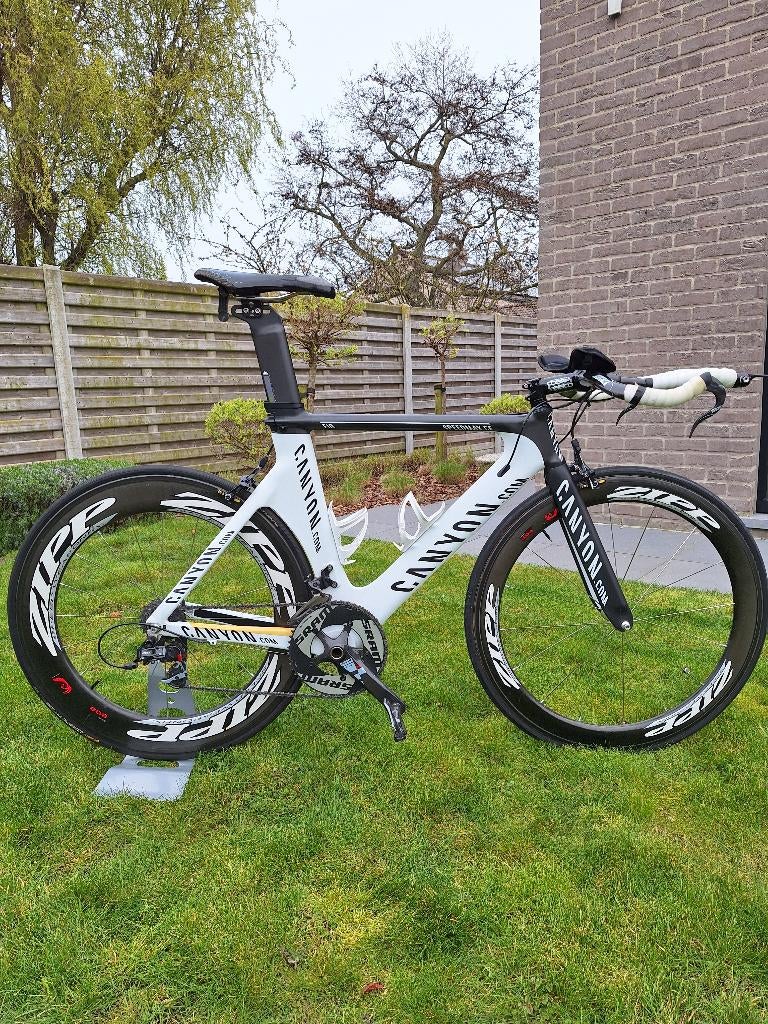 CANYON Speedmax Triathlonfiets, Ophalen
