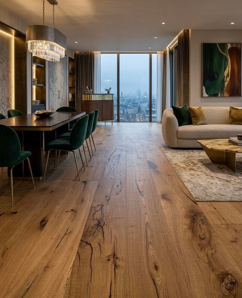 Prachtige multi eiken chateau naturel geolied vloer, Enlèvement ou Envoi, Neuf