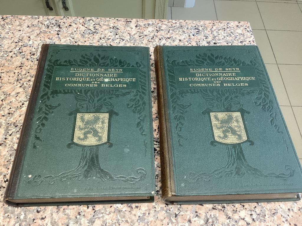 Dictionaire Historique et geographiques Communes Belges, Ophalen of Verzenden, Andere