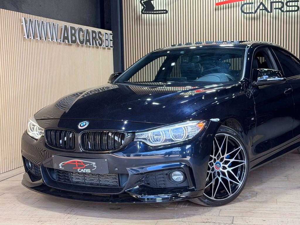 BMW 4 Serie 420 DAS * Gran Coupé * PACK M PERFORMANCE *, Autos, Cuir, Euro 6, Entreprise, Noir