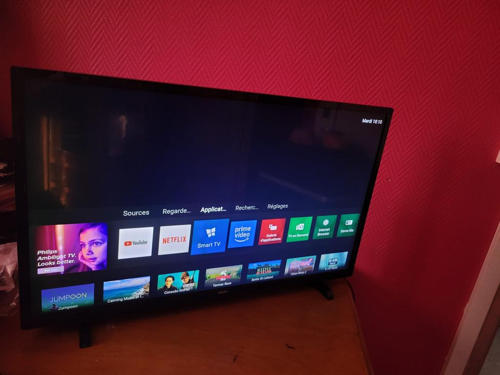 Philips LED Smart TV Full HD-tv met afstandsbediening, Audio, Tv en Foto, Televisies, Ophalen, Philips, LED, Zo goed als nieuw