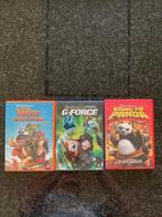 3 x animatie dvd's, À partir de 6 ans, Enlèvement ou Envoi, Comme neuf, Dessin animé