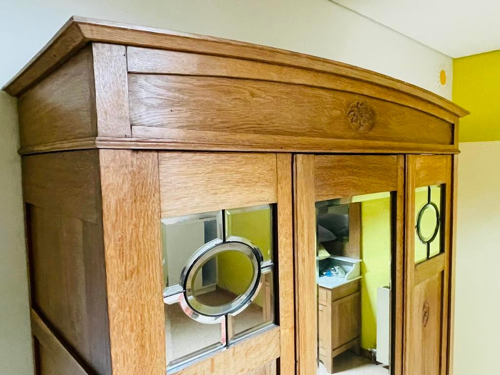 Slaapkamer Art Deco landelijk vol hout, Ophalen