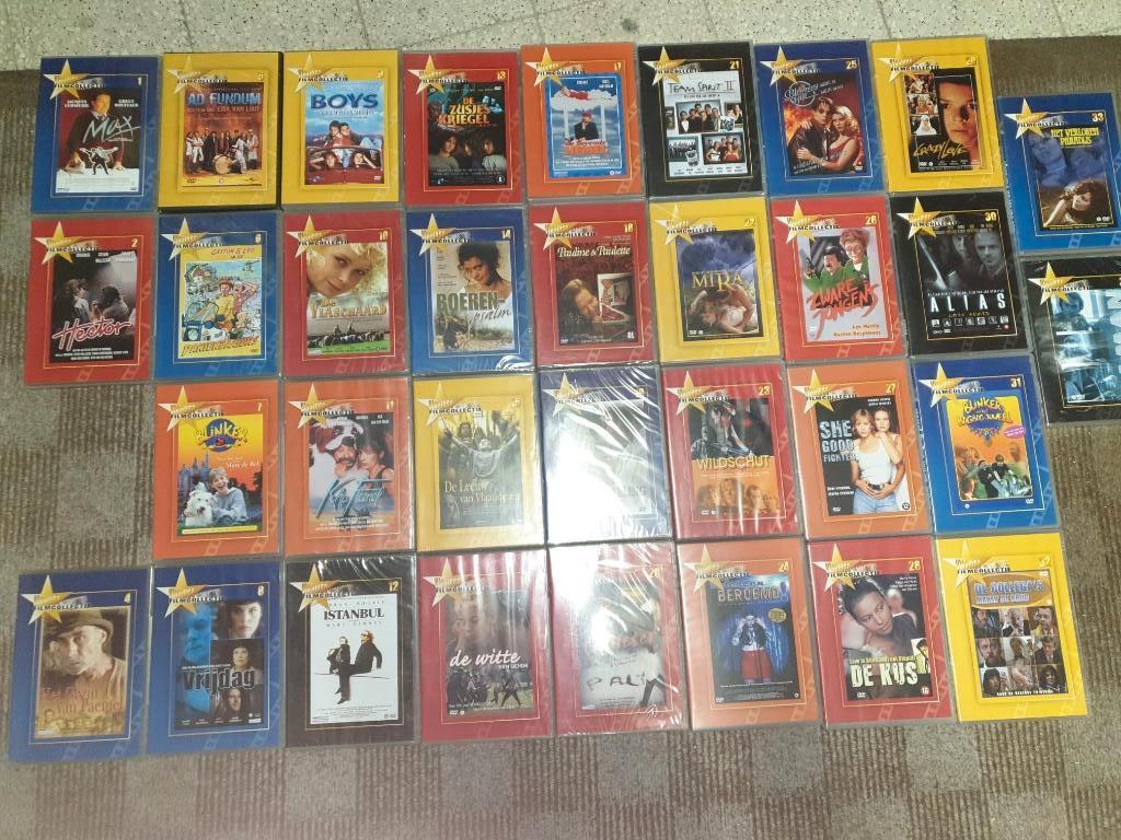 33 DVD'S vlaamse films, CD & DVD, DVD | Néerlandophone, Enlèvement, Utilisé