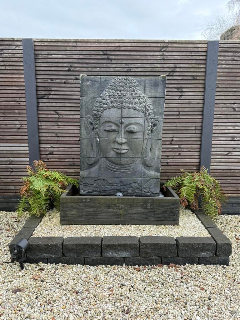 Prachtige wandfontein, Tuin en Terras, Ophalen, Zo goed als nieuw