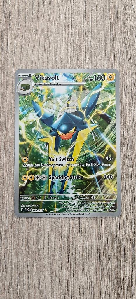 Vikavolt 230/217 Ascended Heroes ENG, Ophalen of Verzenden, Nieuw, Losse kaart
