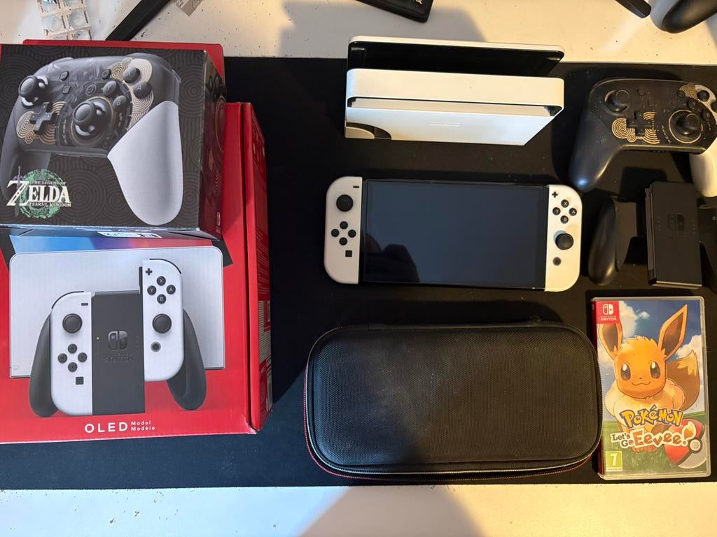 Nintendo Switch V1 – Très bon état – Pack complet + accessoires - Consoles