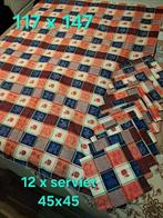 Tafelkleed + 12 Stoffen Servetten, Nieuw, Enlèvement ou Envoi, Neuf, Intérieur