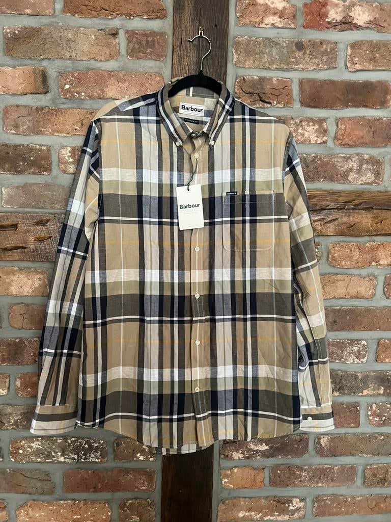 Chemise BARBOUR Newbridge checked tailored L, Kleding | Heren, Overhemden, Ophalen, Nieuw, Halswijdte 41/42 (L)
