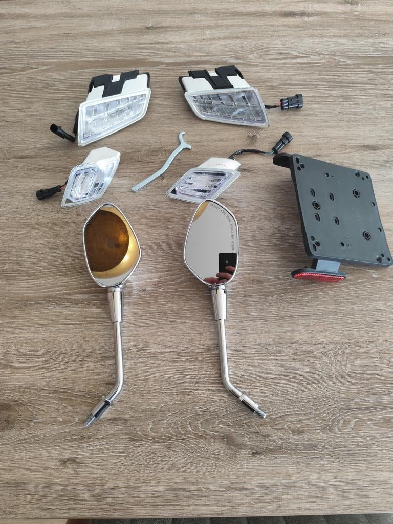 Vespa spiegels en pinkers, Ophalen, Nieuw, Overige typen, Vespa