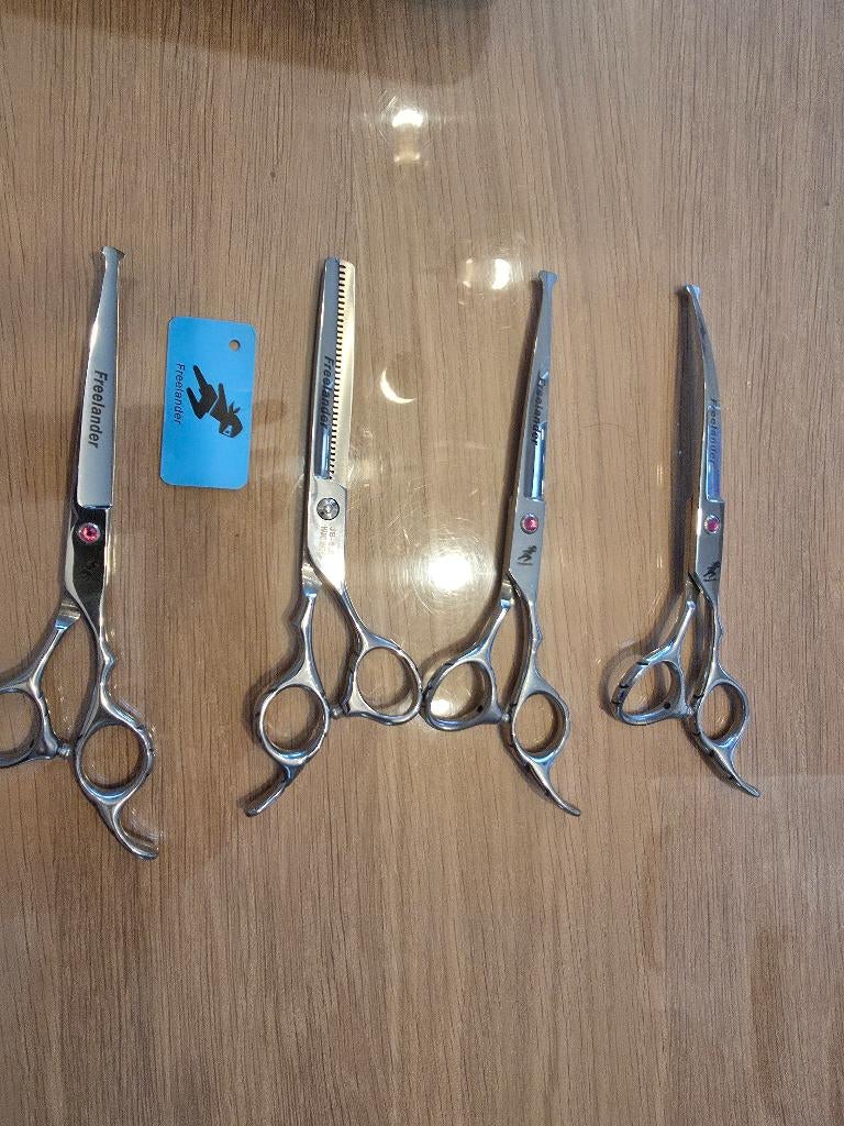 Set de ciseaux de toilettage pour chiens, Animaux & Accessoires, Enlèvement ou Envoi, Neuf