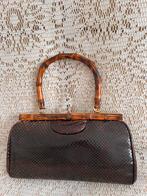 Sublime sac GUCCI Bamboo cuir python, Enlèvement ou Envoi, Comme neuf