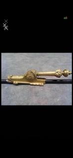 Raambeslag oud herenhuis messing 10stuks, Ophalen, Nieuw, Koper of Messing