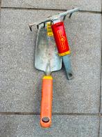 Pelle et râteau 15 x 13 x 29,7 cm Wolf-Garten, Enlèvement ou Envoi, Utilisé, Râteau