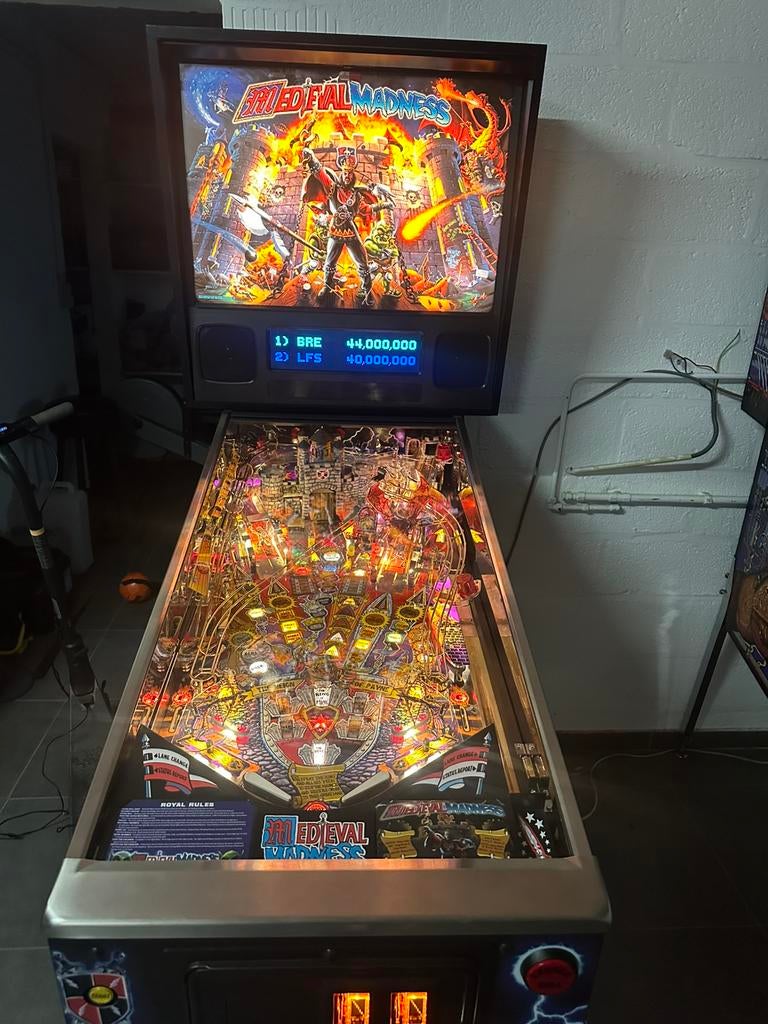 Medieval Madness splinter nieuw, Verzamelen, Automaten | Flipperkasten, Nieuw, Ophalen, Overige merken, Dot-matrix