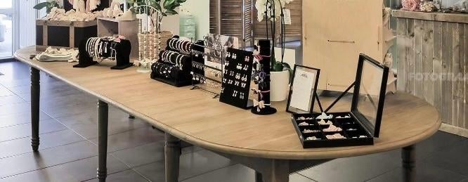 Verlengbare eiken tafel, Huis en Inrichting, Ophalen, 100 tot 150 cm, Eikenhout, Zo goed als nieuw