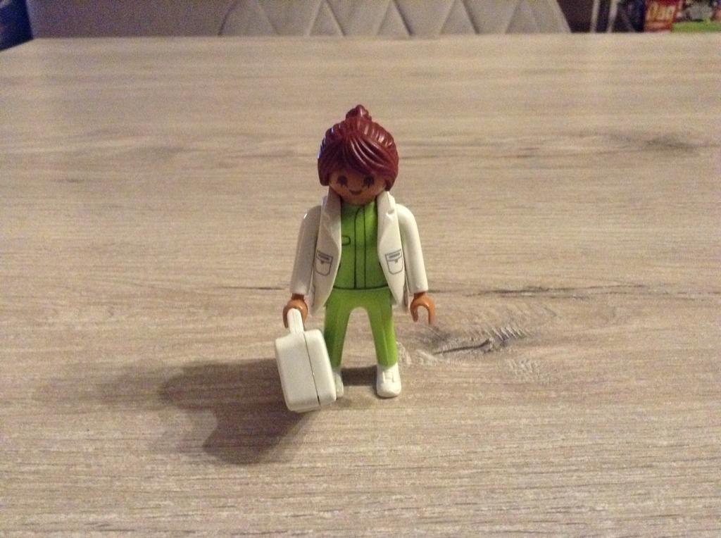 Personnage de docteur Playmobil, Enlèvement ou Envoi, Utilisé, Playmobil en vrac