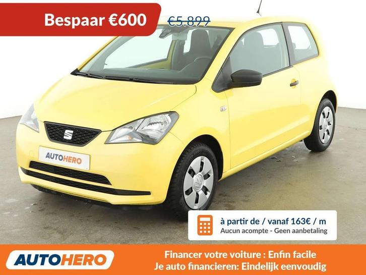 SEAT Mii 1.0 Reference (année de construction 2015), Autos, Seat, Achat, Mii, ABS, Airbags, Air conditionné, Ordinateur de bord