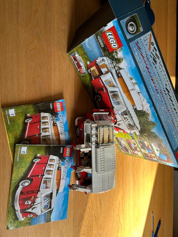 Lego volkswagen T1 ( 10220), Kinderen en Baby's, Speelgoed | Duplo en Lego, Zo goed als nieuw, Lego, Ophalen of Verzenden
