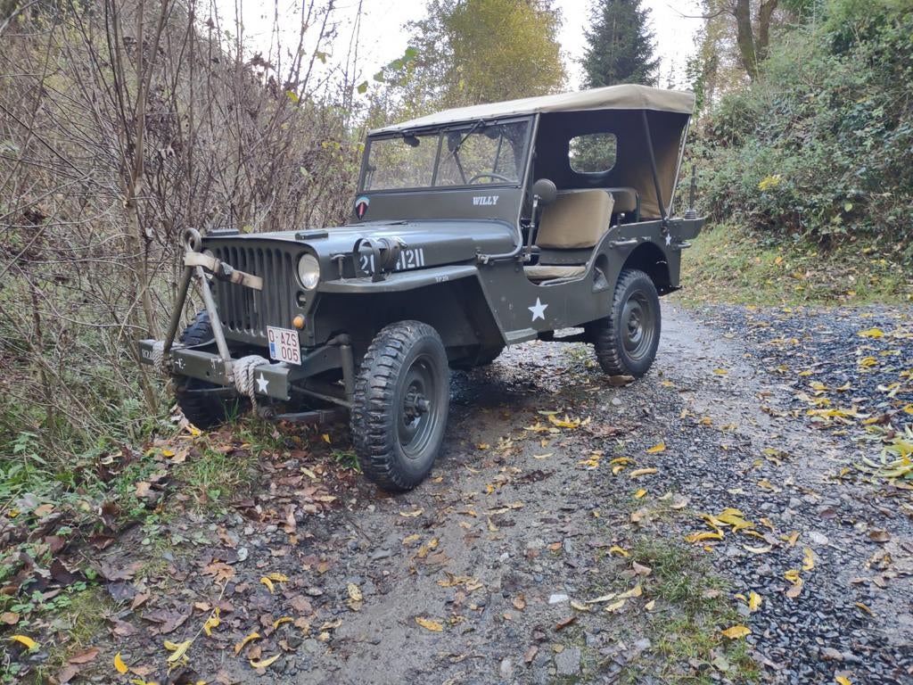 Willys jeep m38 cj2, Auto's, Oldtimers, Particulier, Jeep, Benzine, Ophalen