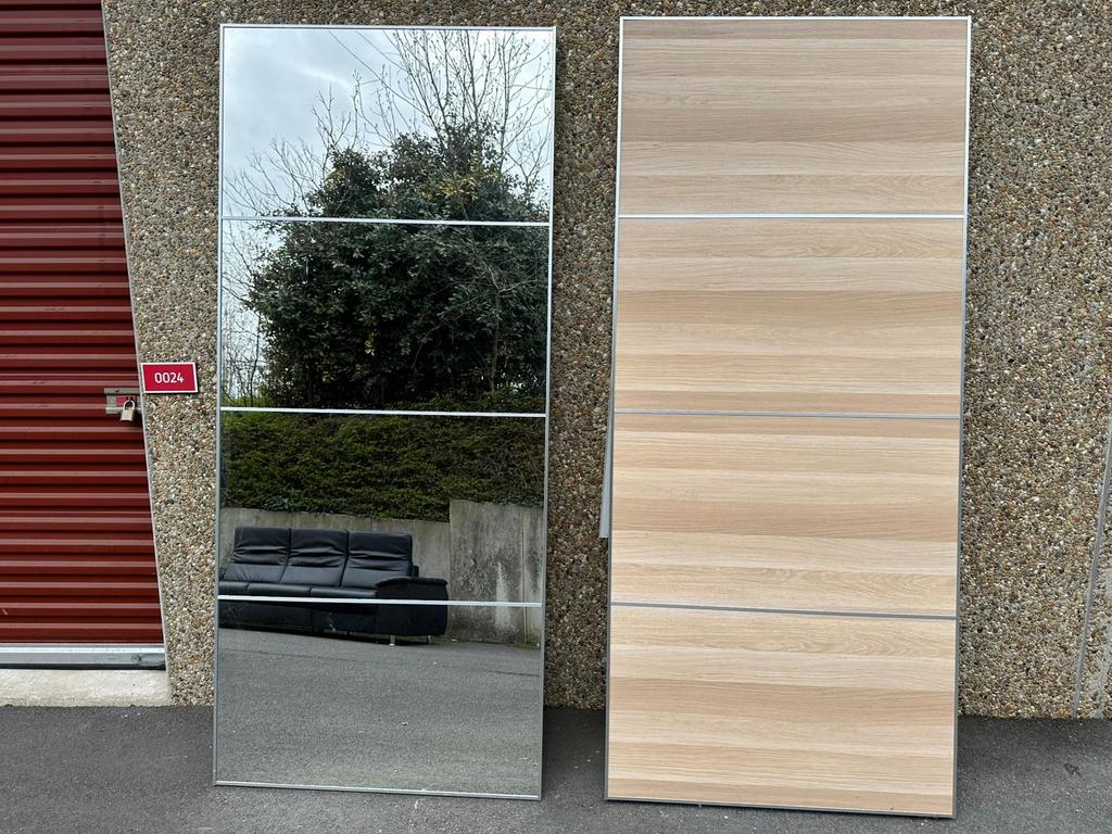 Portes coulissantes Ikea Pax Auli Mehamn, Enlèvement, Comme neuf, Bois