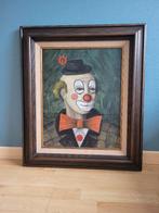 Groot schilderij met clown van Ceuppens, Ophalen