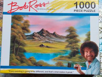 BOB ROSS Puzzel 1000 stuk The Official Collection beschikbaar voor biedingen