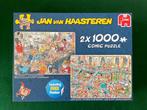 Jan Van Haasteren puzzels (2 x 1000), Ophalen, 500 t/m 1500 stukjes, Gebruikt, Legpuzzel