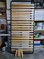 sommier et matelas, Ophalen, 90 cm, Eenpersoons, Zo goed als nieuw