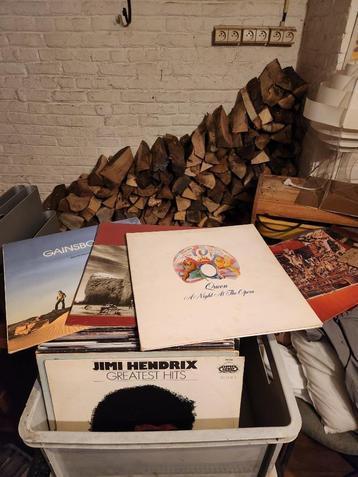 PAKKET ROCK POP LPS QUEEN PINK FLOYD THE CURE U2 BOB MARLEY beschikbaar voor biedingen