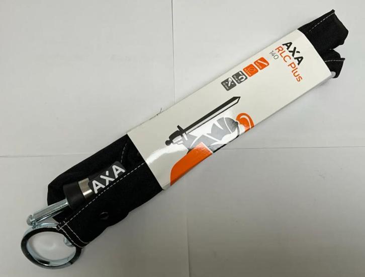 Axa RLC insteekslot insteekketting zwart 140 cm vanaf 5 stuk, Fietsen en Brommers, Fietsaccessoires | Fietssloten, Nieuw, Insteekslot