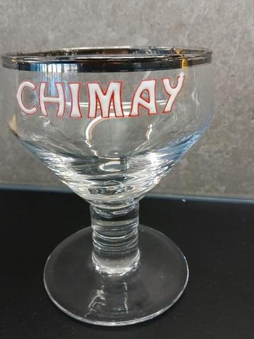 Oud CHIMAY geëmailleerd glas met M open in perfecte staat beschikbaar voor biedingen