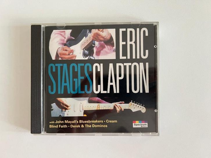 CD Eric Clapton Stages - Compilation 1993, Cd's en Dvd's, Cd's | Rock, Gebruikt, Rock-'n-Roll, Ophalen of Verzenden