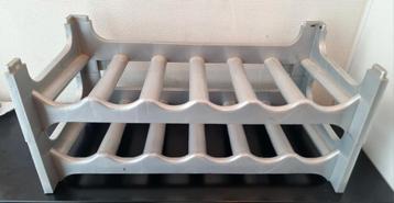 Stapelbare wijnfleshouder voor 12 flessen  beschikbaar voor biedingen