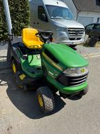 tracteur tondeuse John Deere X130R, Tuin en Terras, Zitmaaiers, Ophalen, Zo goed als nieuw, Elektrische starter