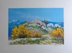 MARCEL BELVISI / PROVENCE FRANCE / KLEURLITHO / 56x76cm SIG, Enlèvement ou Envoi