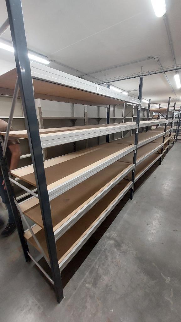 Magazijnrekken grootvakstelling legbordstelling, Zakelijke goederen, Kantoor en Winkelinrichting | Magazijn, Stelling en Opslag