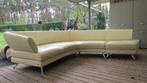 Canapé d'angle en cuir avec îlot inclinable de "Rolf Benz", Maison & Meubles, 200 à 250 cm, Design, Cuir, Enlèvement