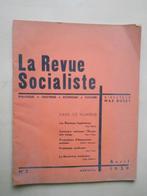 La Revue socialiste, n 2, mensuel, avril 1939, Utilisé, Enlèvement ou Envoi, Corps et Esprit