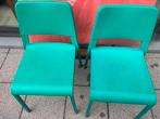 2 Funky groene IKEA stoelen : Teodores, Tuin en Terras, Tuinstoelen, Stapelbaar, Ophalen