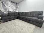 Comfortabele hoekzetel – donkergrijs – zeer goede staat, Ophalen of Verzenden, Stof