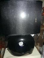 Nouvelle lampe de table noire, design moderne., Maison & Meubles, Lampes | Lampes de table, Tissus, Moins de 50 cm, Enlèvement ou Envoi