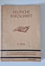 Deutsche Kurzschrift. 1. Teil. 1942, oud duitse geschrifte., Ophalen of Verzenden