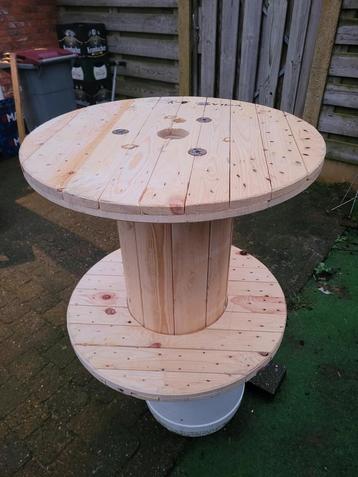 Kabelhaspel/ bobijnen, Tuin en Terras, Tuintafels, Ophalen, Zo goed als nieuw, Rond, Hout
