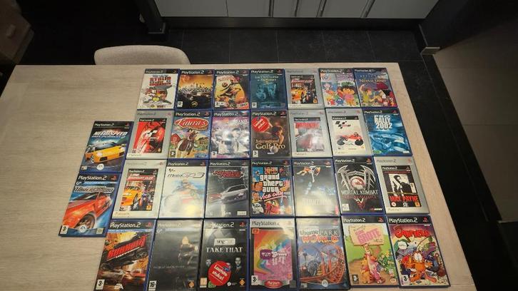 Lot van 30 PS2 games – allemaal werkend – originele doosjes, Games en Spelcomputers, Games | Sony PlayStation 2, Gebruikt, Platform