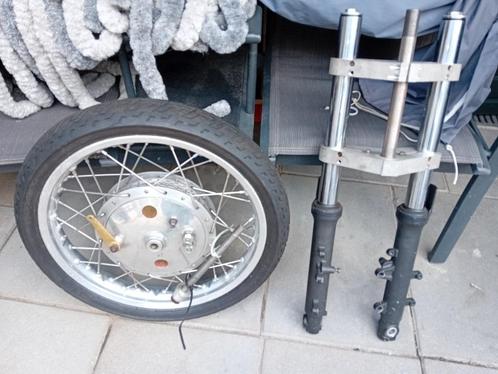 Wiel & Voorvork  O/A T500, Motoren, Onderdelen | Oldtimers, Gebruikt, Ophalen