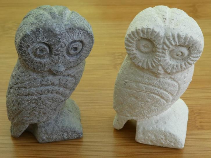 Diverse uiltjes (2), Verzamelen, Beelden en Beeldjes, Zo goed als nieuw, Dier, Ophalen of Verzenden