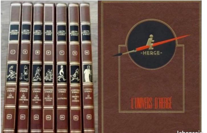 Tintin l’univers d’Herge, Verzamelen, Complete verzamelingen en Collecties, Ophalen of Verzenden